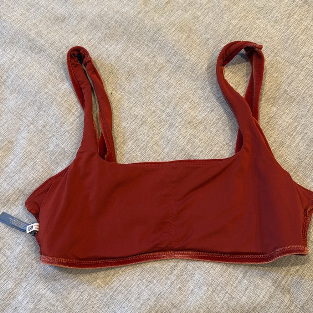 Aerie scoop velvet‎ bralette wireless size Medium - Picture 4 of 9
